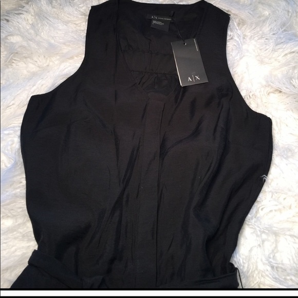 A|X Armani Exchange- Woman’s Button Up Romper - Picture 2 of 2
